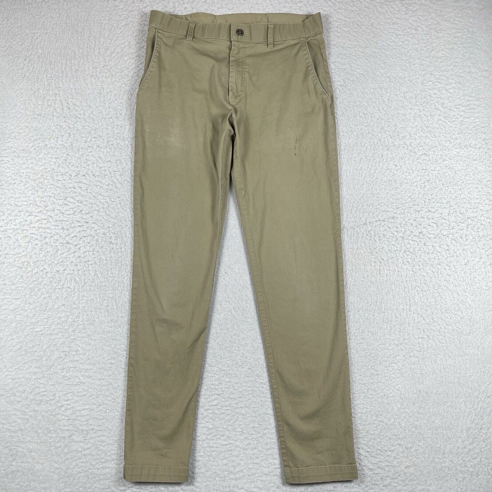 Fabletics Pants Mens 31x30‎ Beige Preppy Athleisure Travel Casual Work Commute